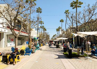 california on the road itinerario_Santa Monica 3rd street Promenade