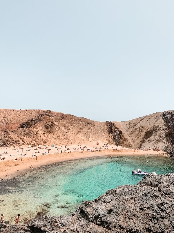 spiagge più belle di Lanzarote_Playa Papagayo