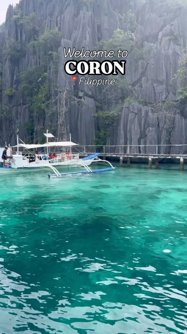 Laghi smeraldo e lagune turchesi, benvenuti nell'ultima tappa di questo viaggio da sogno: Coron 🩵

#coronpalawan #filippine #palawanphilippines
